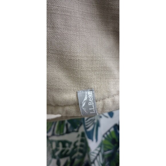 L.L. Bean Katahdin‎ Performance Flannel Shirt Jacket Fleece Lined Olive Green XL - Picture 7 of 7